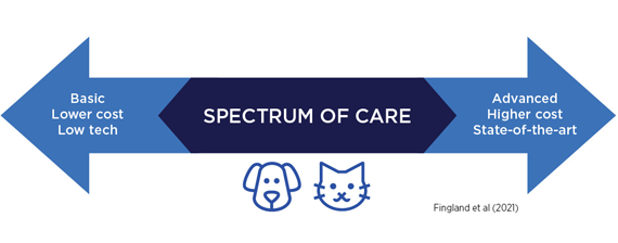 Spectrum of care value chart 1