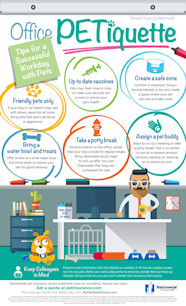 Pet Etiquette At The Office Infographic Pet Health Insurance Tips