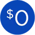 Zero cost icon