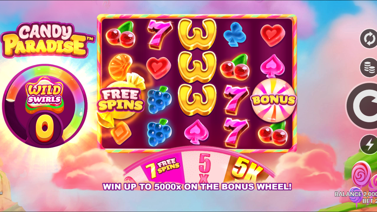 Candy Paradise New Online Slots in Canada