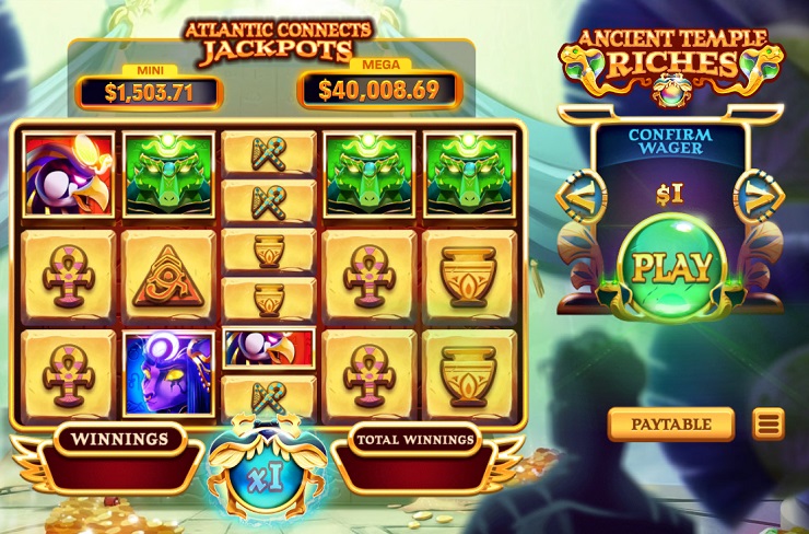 PlayNow Casino Ancient Temple Riches Megapots