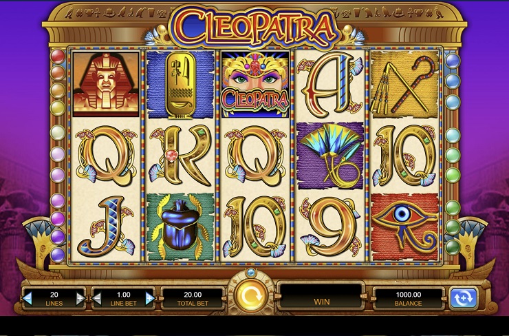 Cleopatra slot game