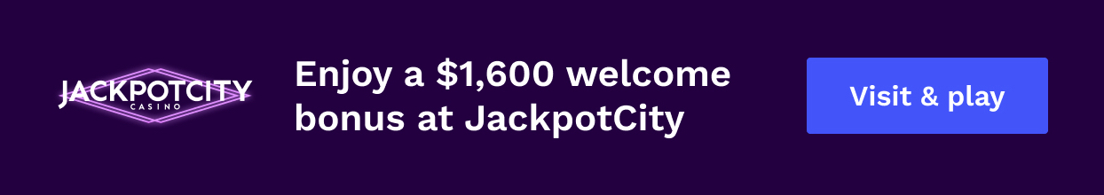 Sign up to JackpotCity Canada to enjoy a huge welcome bonus