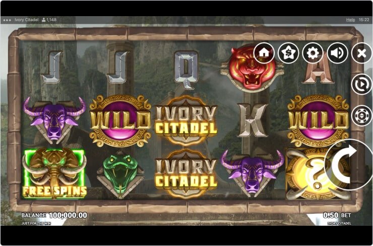 Ivory Citadel Slots at Spin Casino