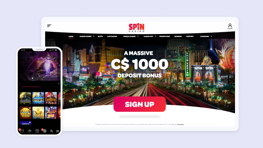 Spin Casino Best Minimum Deposit Casinos in Canada