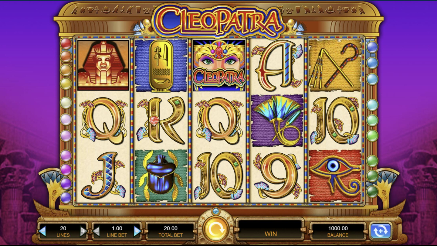 Cleopatra slot review - Cleopatra reels