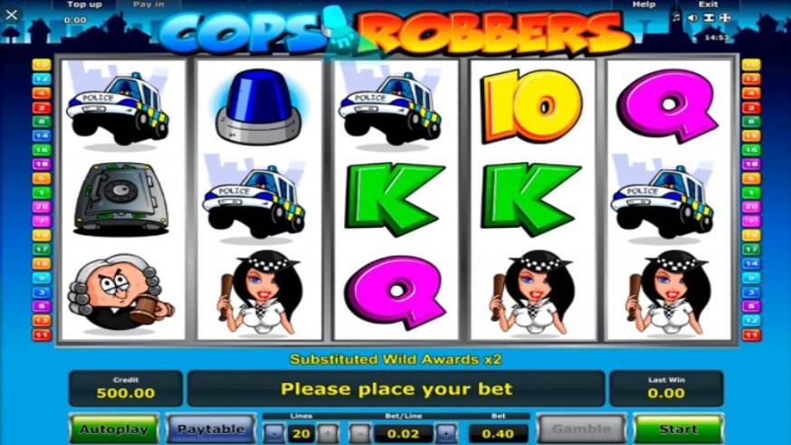 Cops 'n' Robbers - Best Novomatic Games in Canada