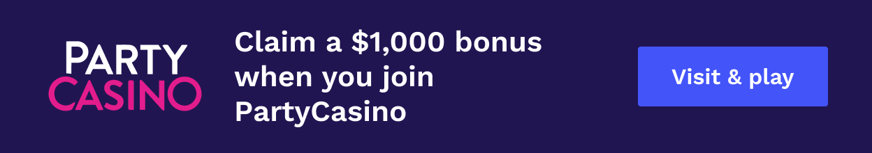 Claim a $1,000 bonus when you join PartyCasino