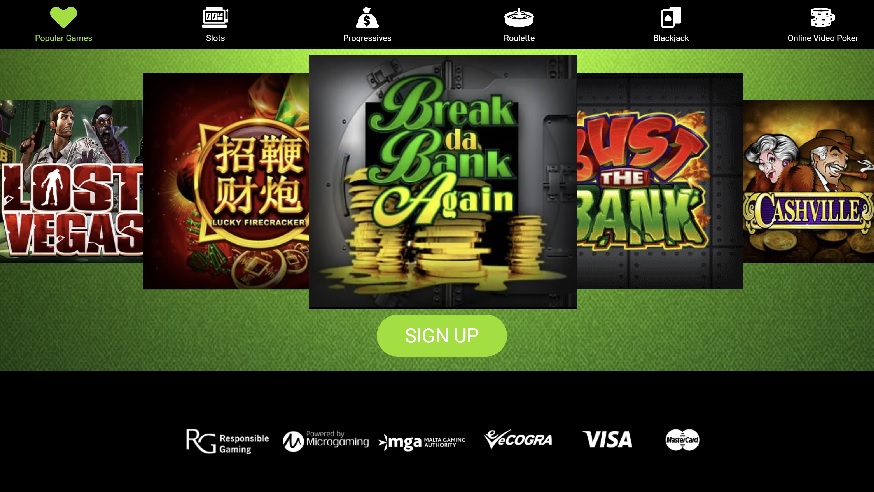 Gaming Club / Royal Vegas $10 Minimum Deposit