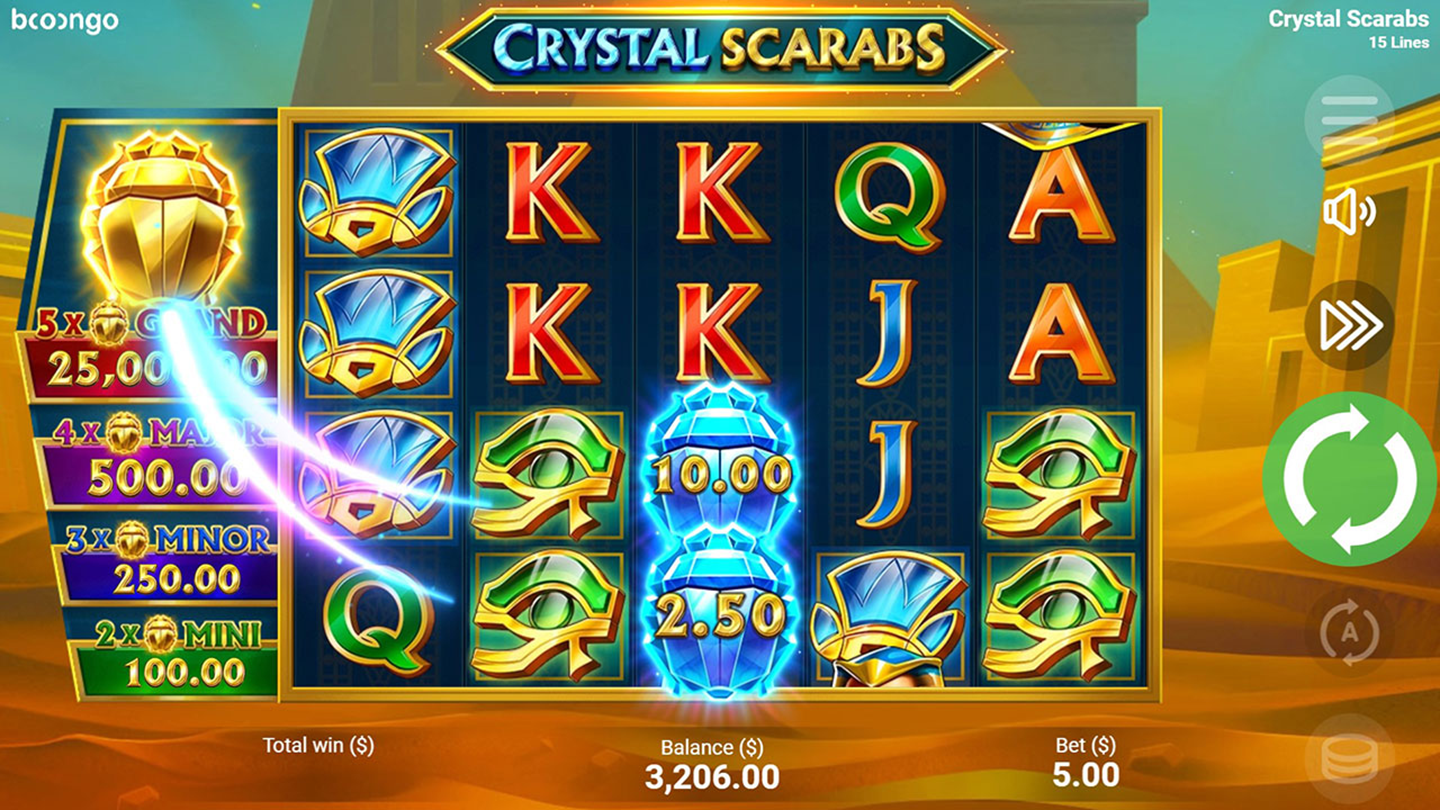 Crystal Scarabs New Online Slots in Canada