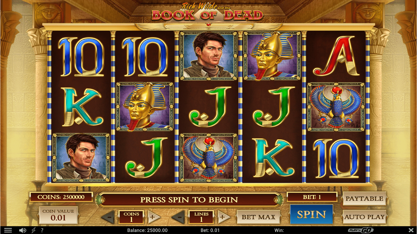 Book of Dead slots