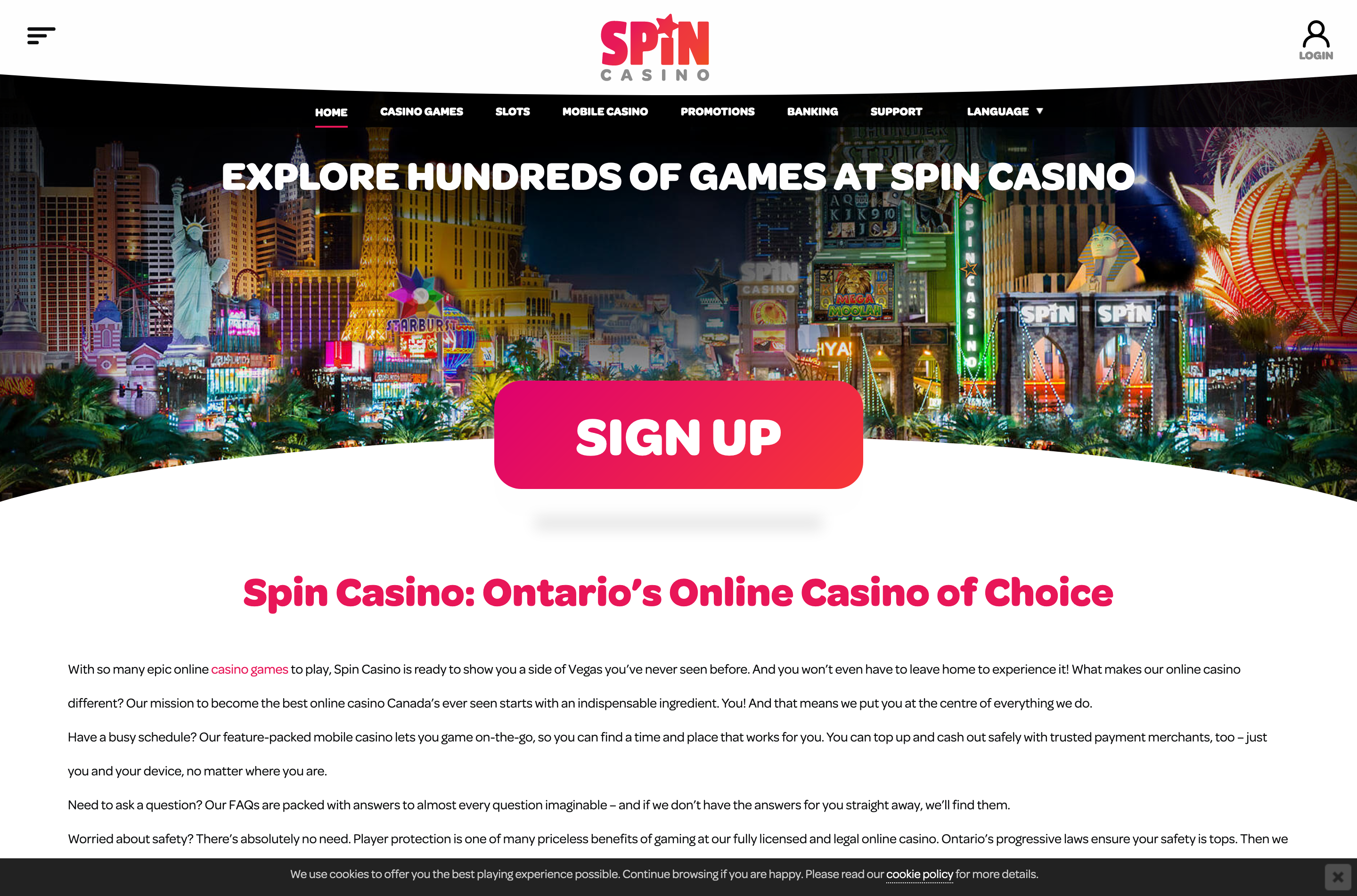 [Reusable] Spin Casino Ontario