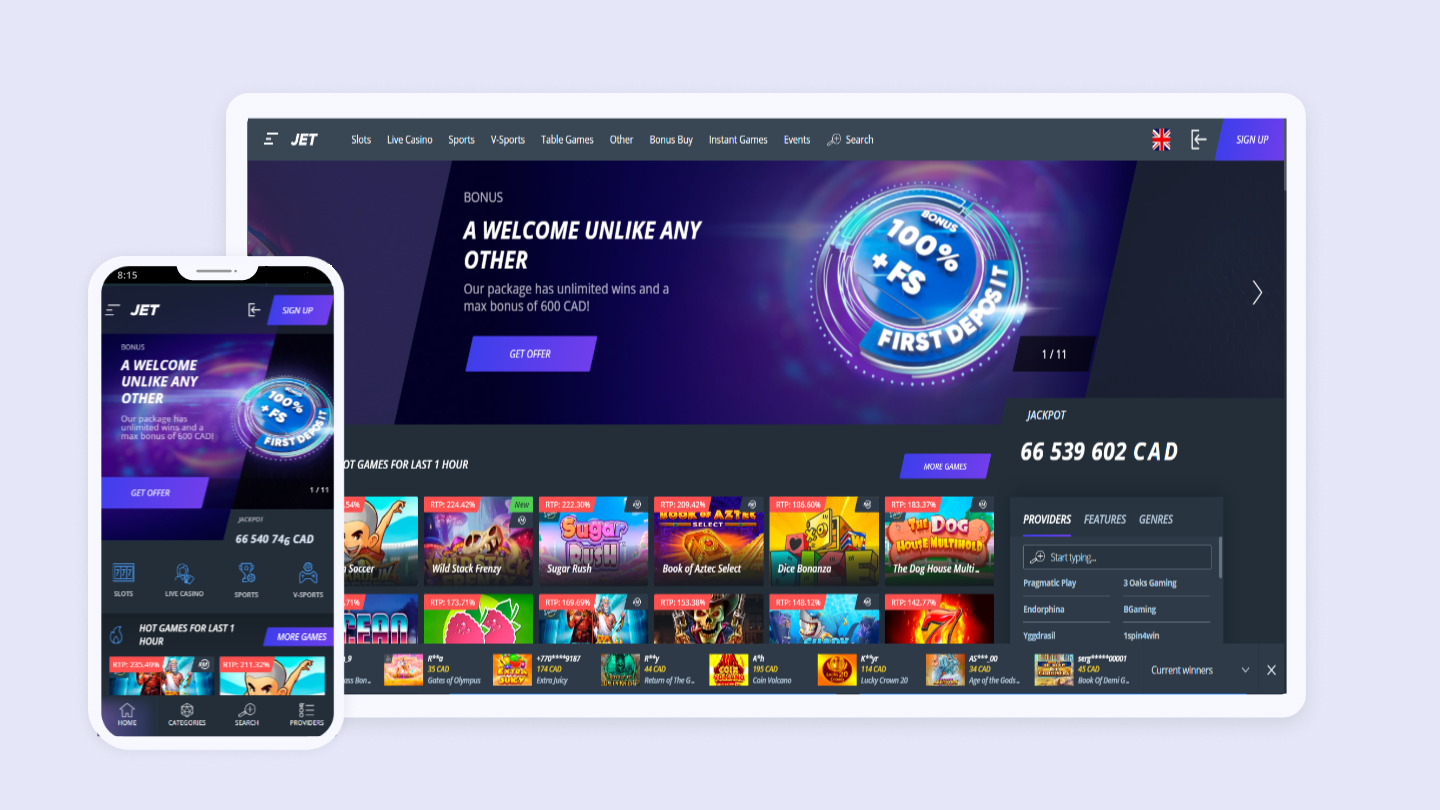 Jet Casino Best cryptocurrency casinos in Canada