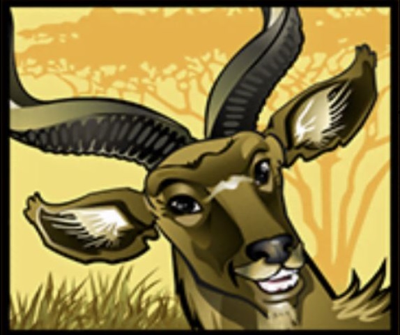 Mega Moolah slot review - Antelope symbol
