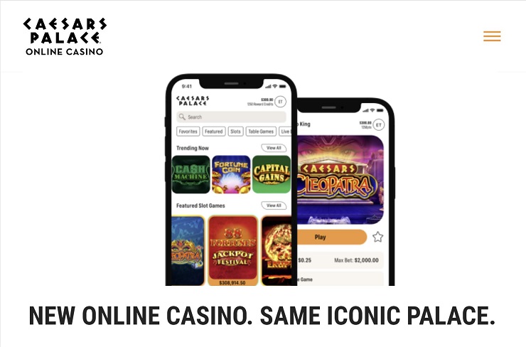 Caesars Palace Ontario App Advert