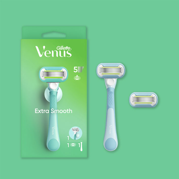 Venus Extra Smooth Rakhyvel - Inkluderar 1 refill