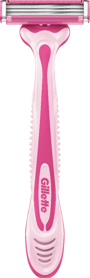 Gillette Venus Comfort Smooth engångsrakhyvel för kvinnor med 3 blad och rörligt huvud för nära rakning