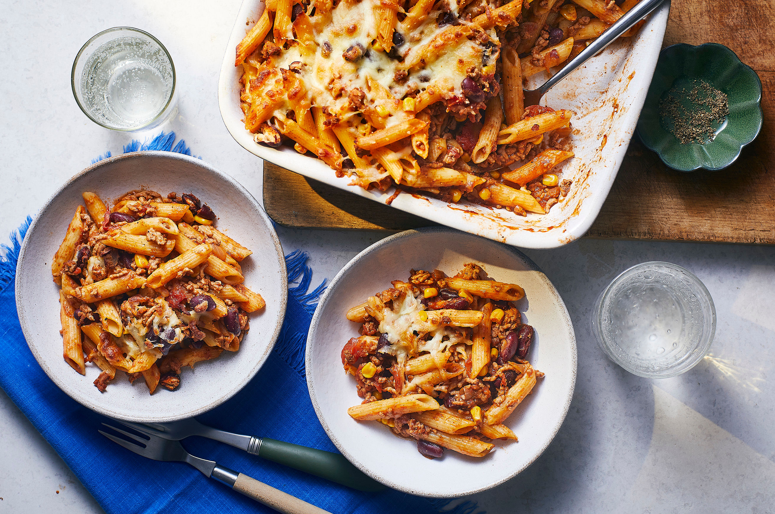 Simple Chilli Pasta Bake π΄