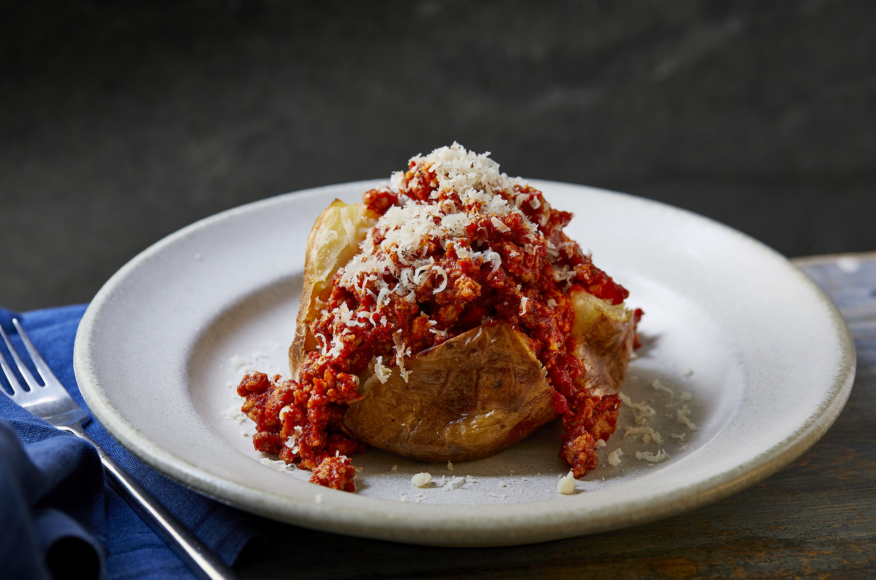 Bolognese Baked Potato