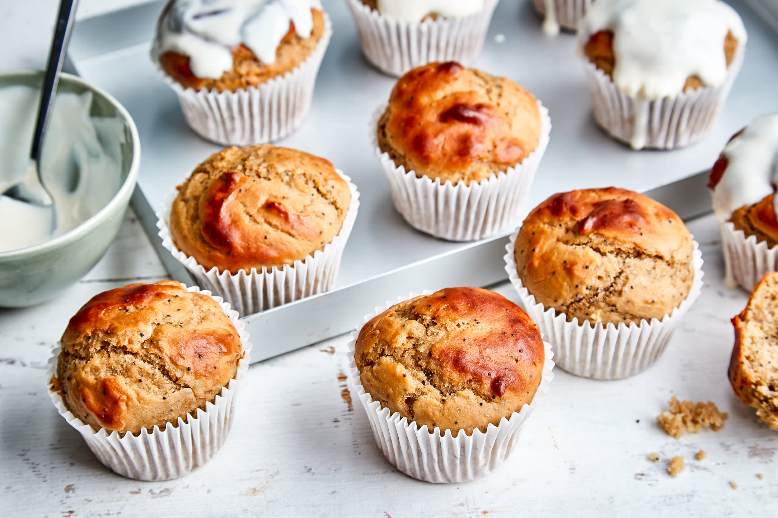 Lemon and Poppy Seed Muffins