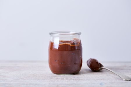 Chocolate and Almond Pudding Pots