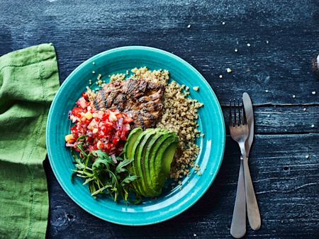 Quick Jerk Chicken with Pineapple Salsa