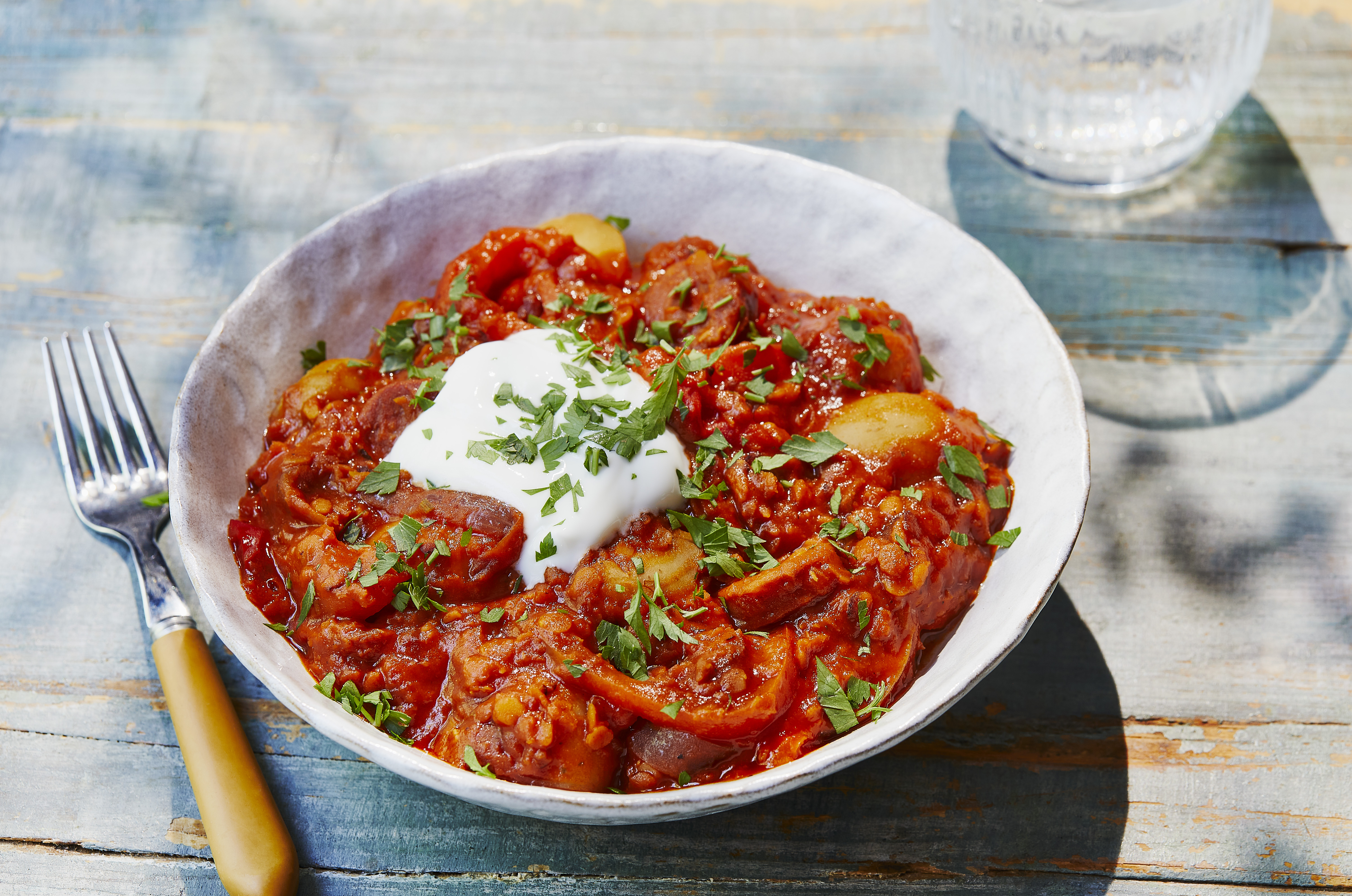 Spanish Chorizo and Lentil Stew