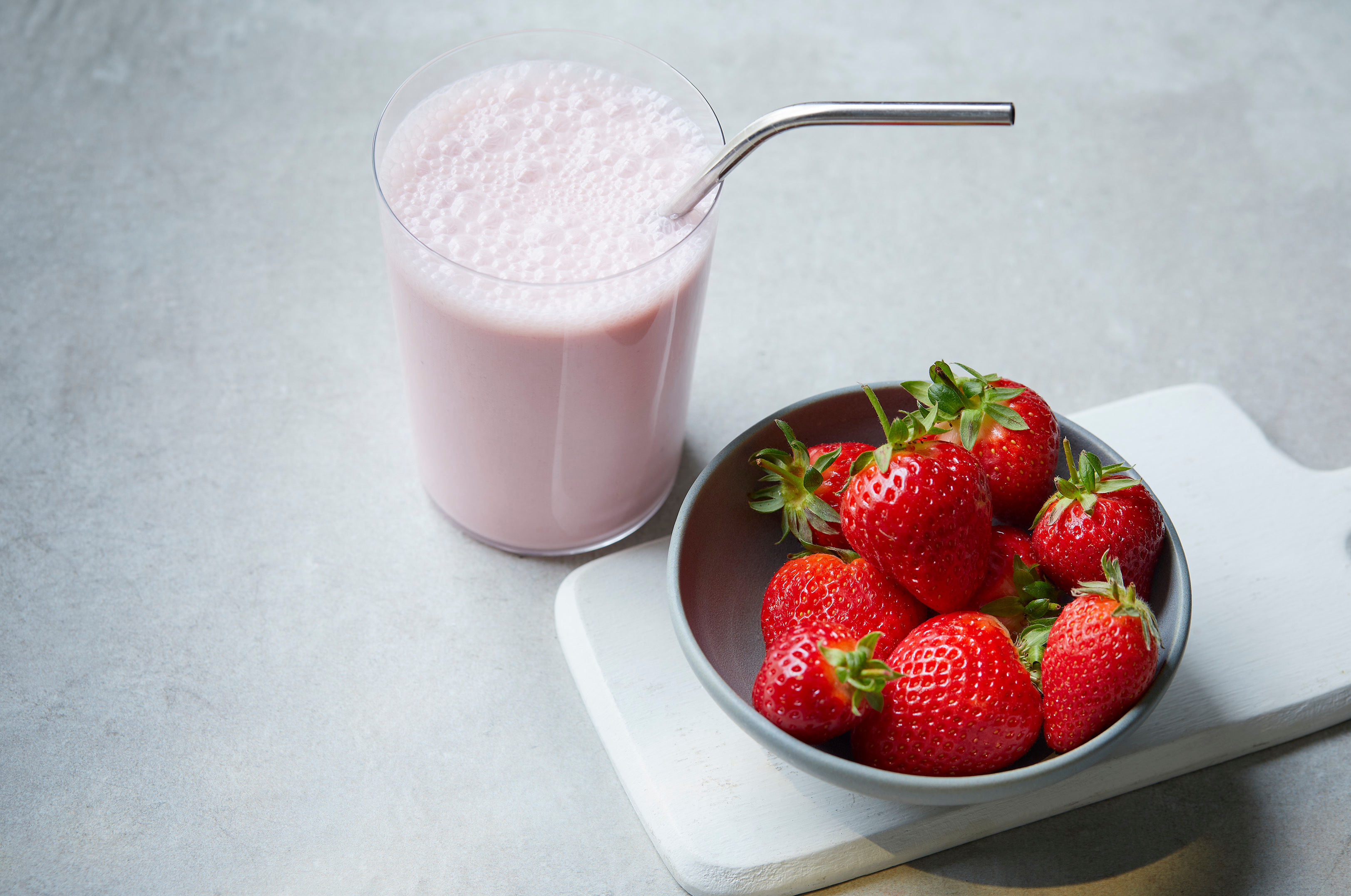 Strawberries and Cream Smoothie