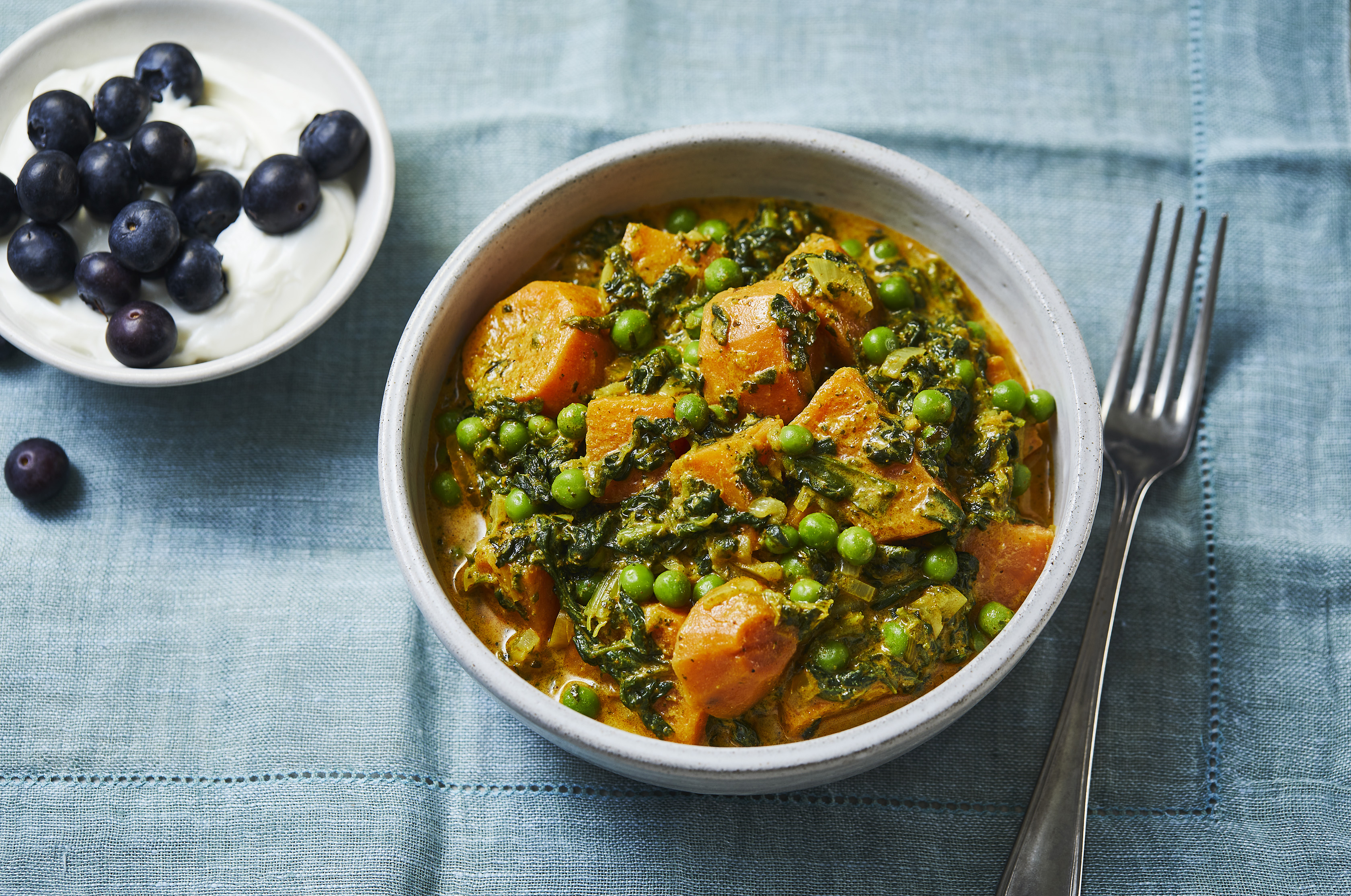 Sweet Potato and Spinach Curry