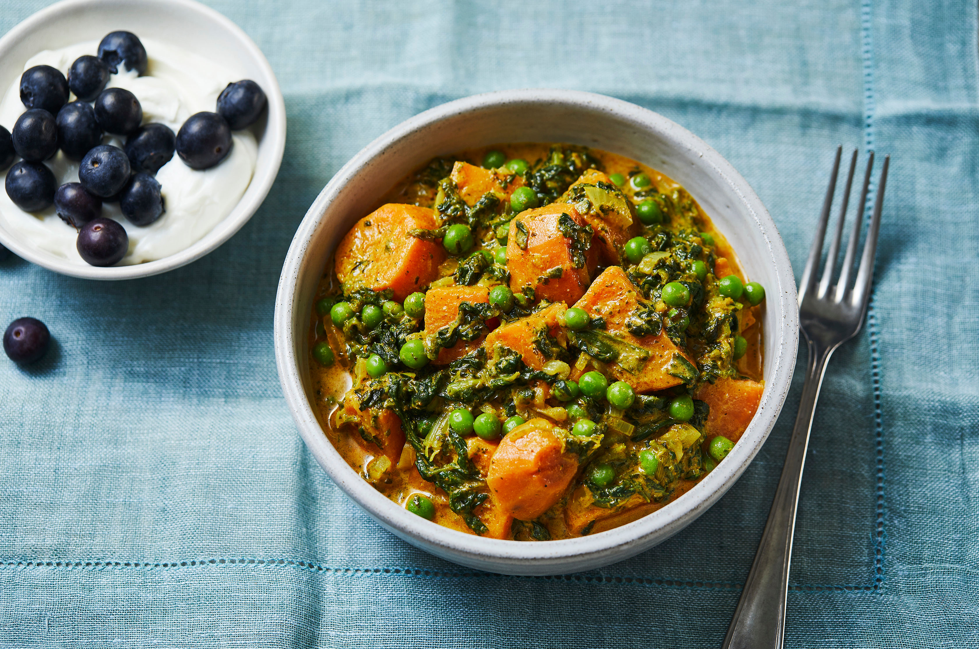Sweet Potato and Spinach Curry