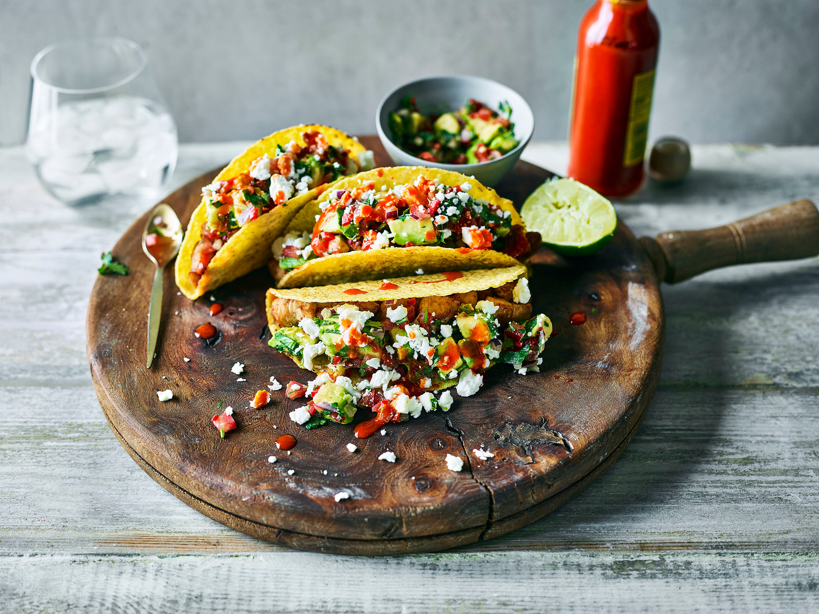 Quick Chicken Tacos