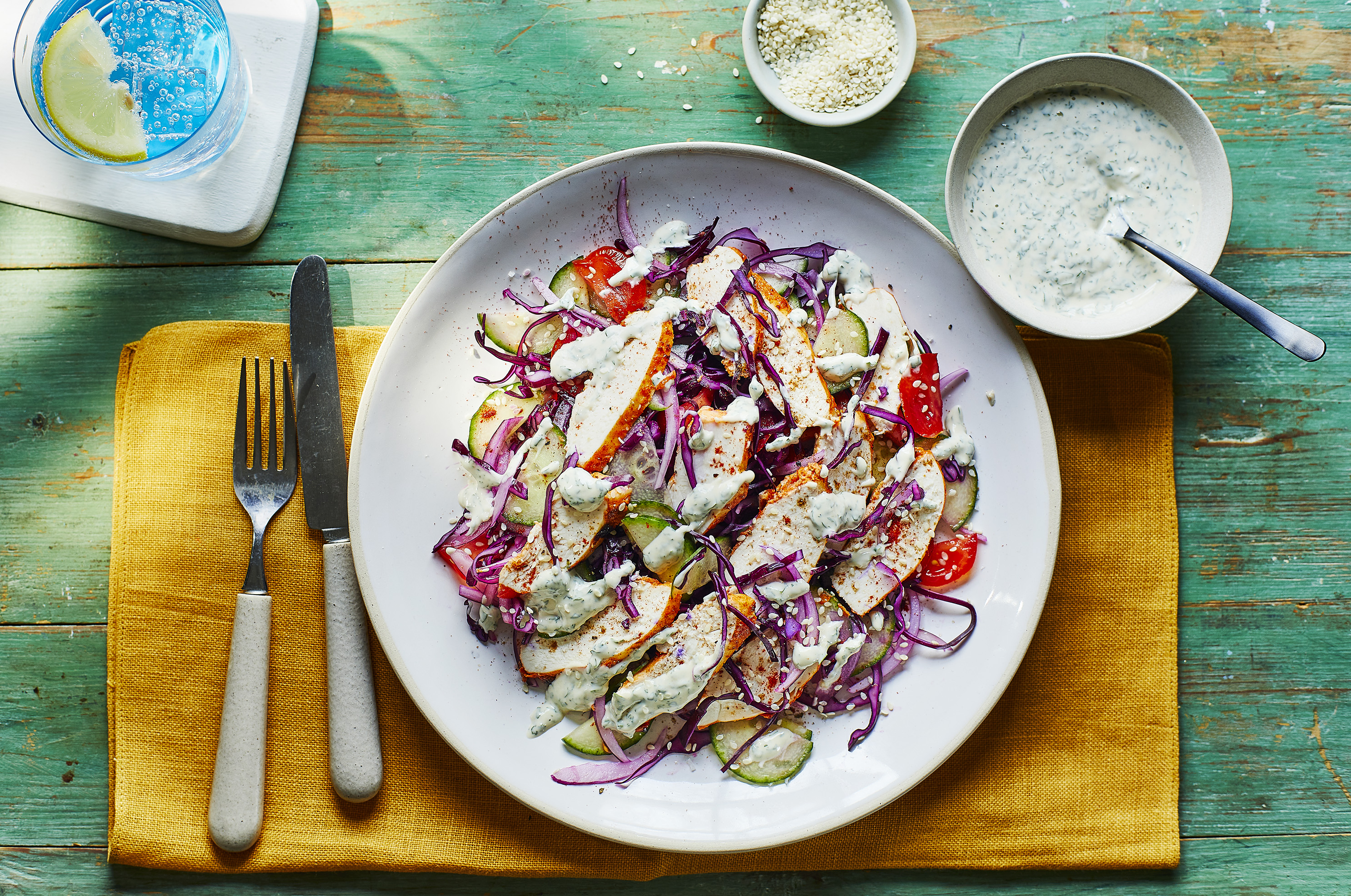 Chicken Shawarma Salad