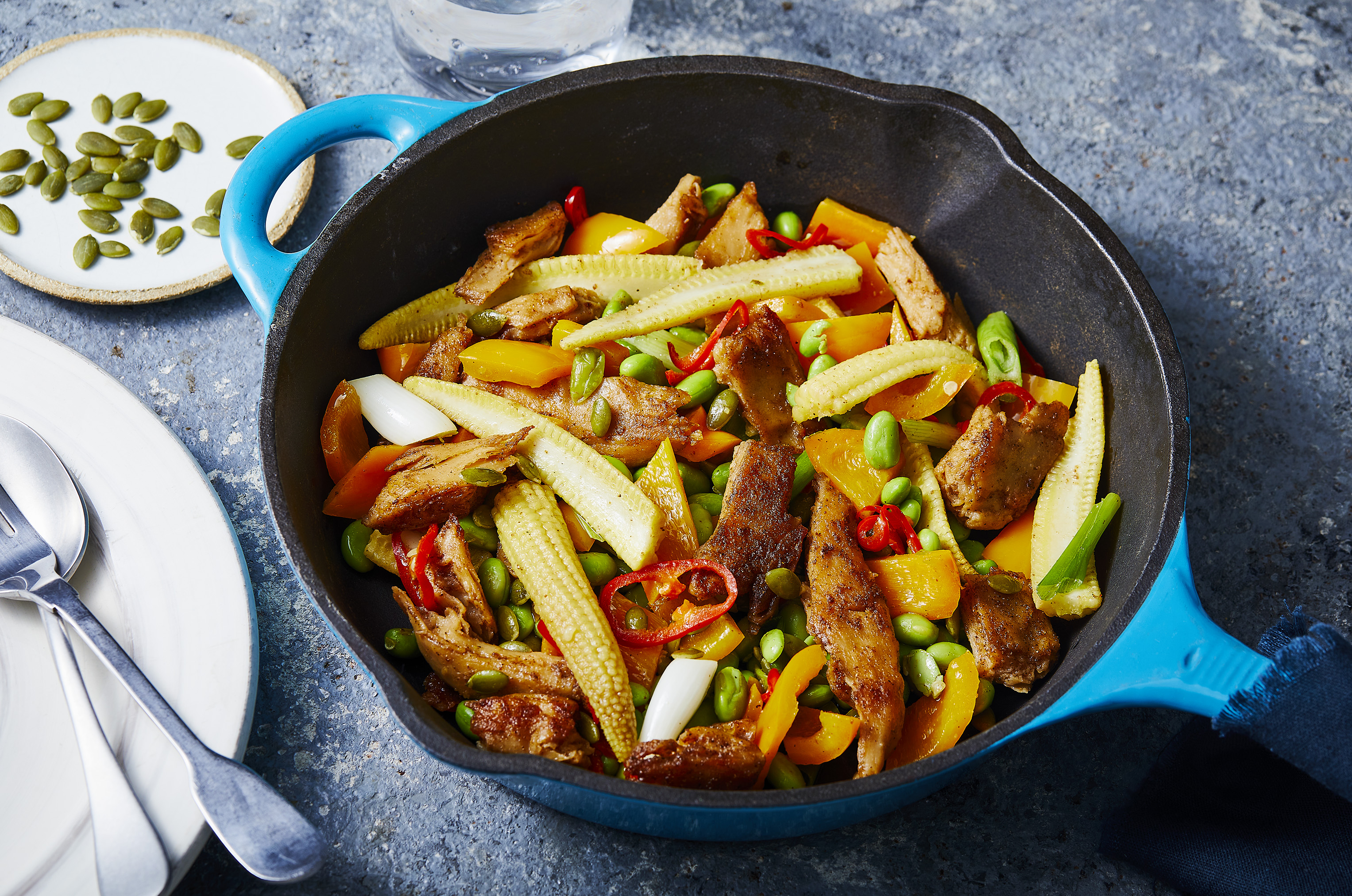 Salt and Pepper Chicken Stir Fry