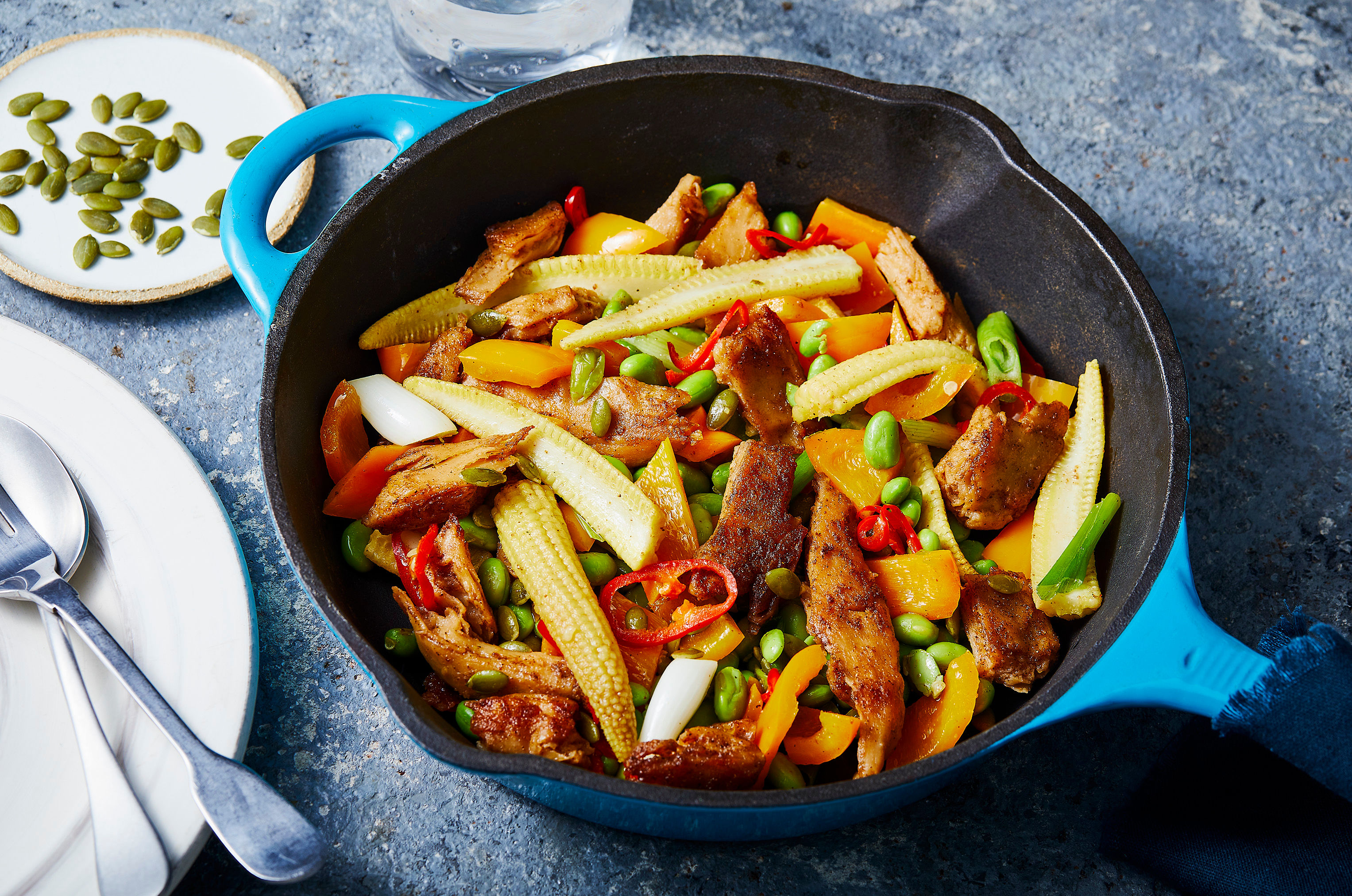 Salt and Pepper Chicken Stir Fry
