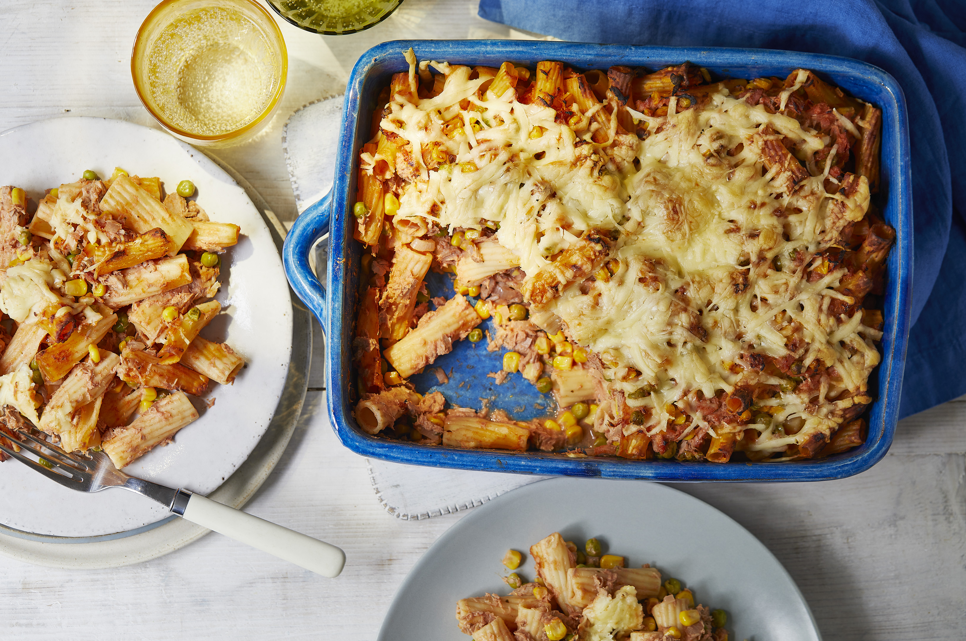 Tomato and Tuna Pasta Bake