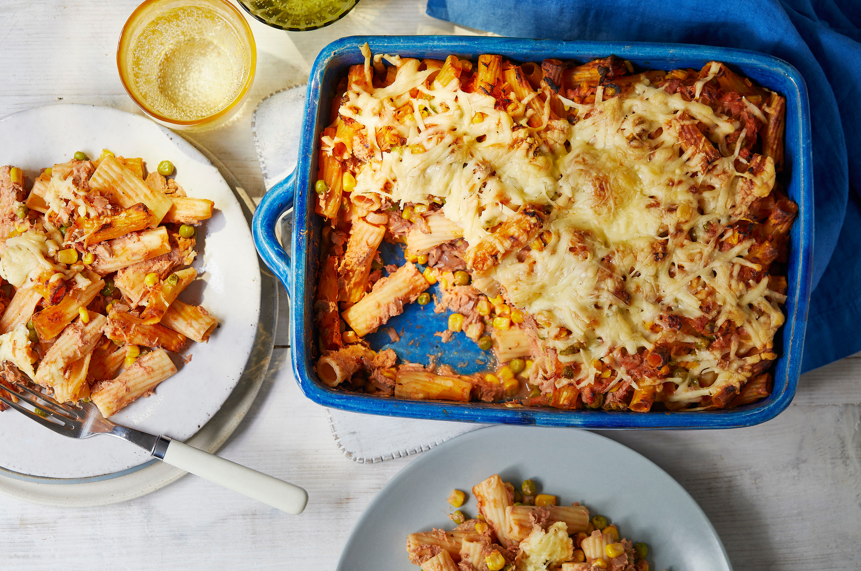 Tomato and Tuna Pasta Bake