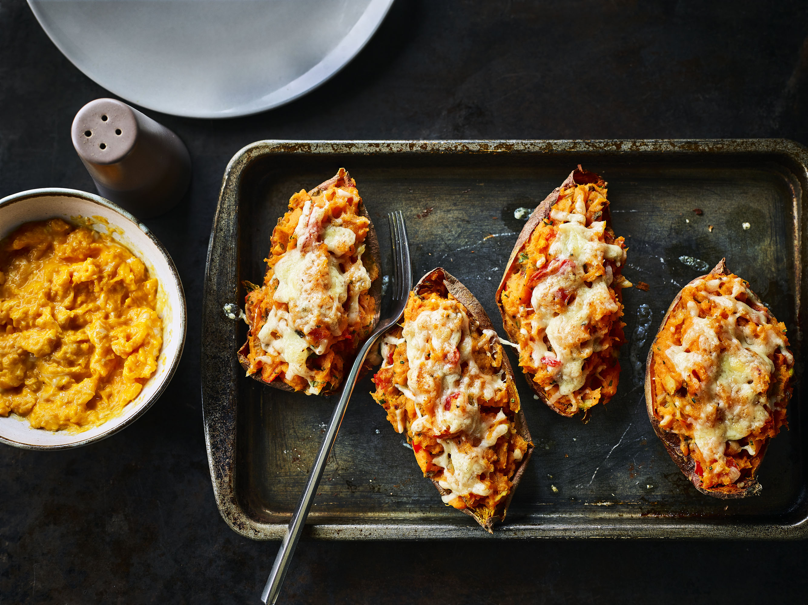 Loaded Sweet Potato Skins