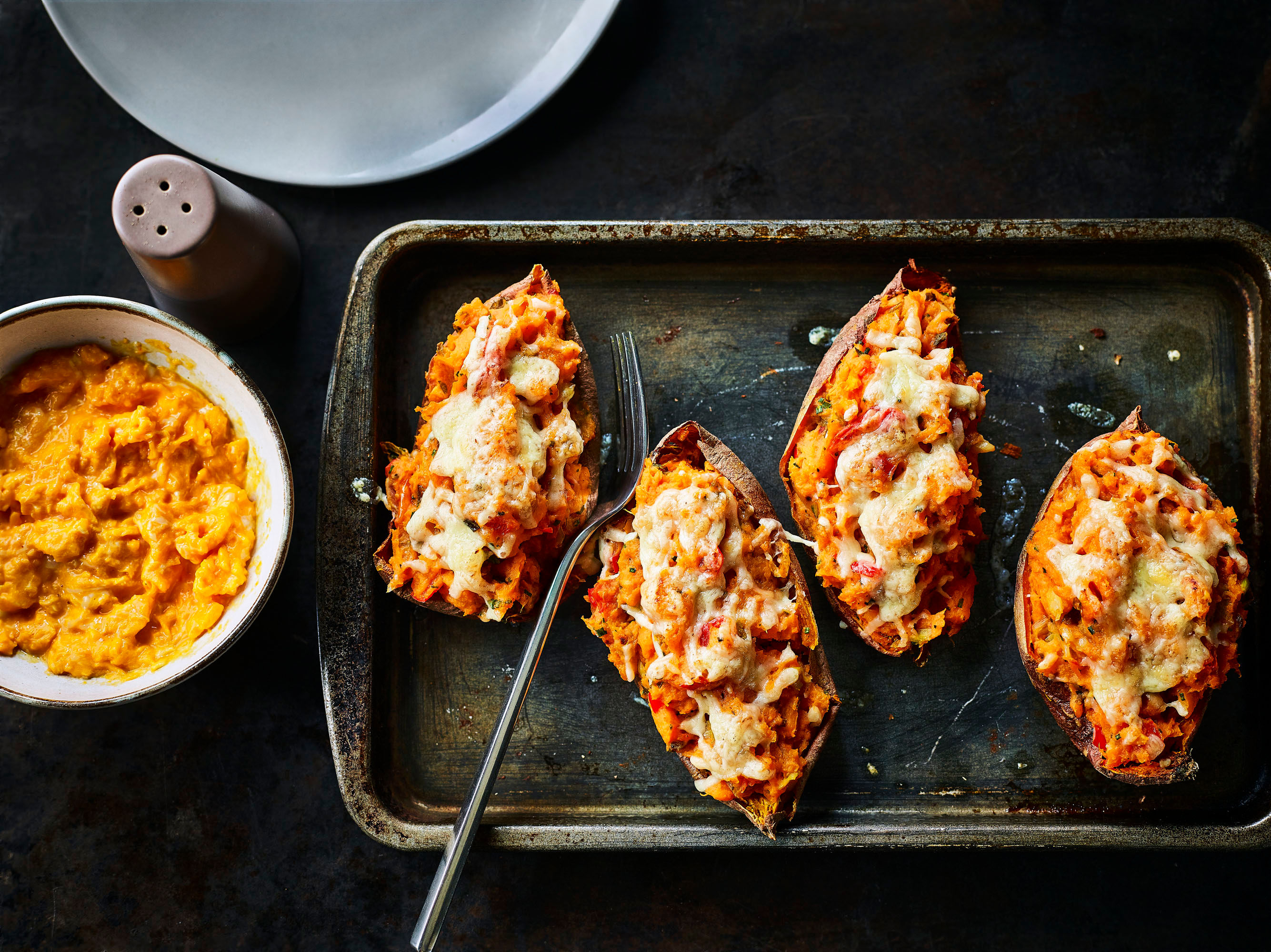 Loaded Sweet Potato Skins