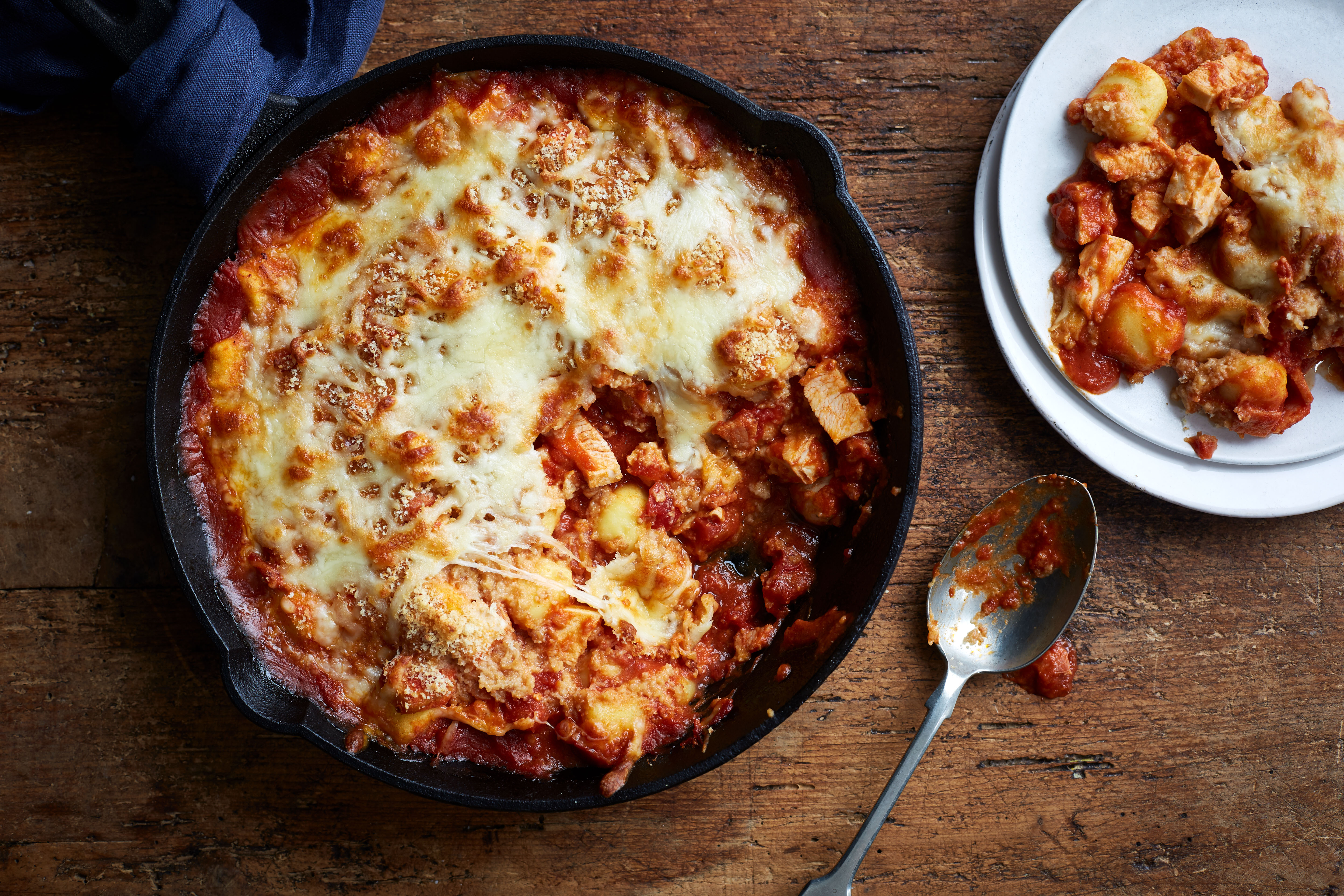 Chicken and Tomato Gnocchi Bake