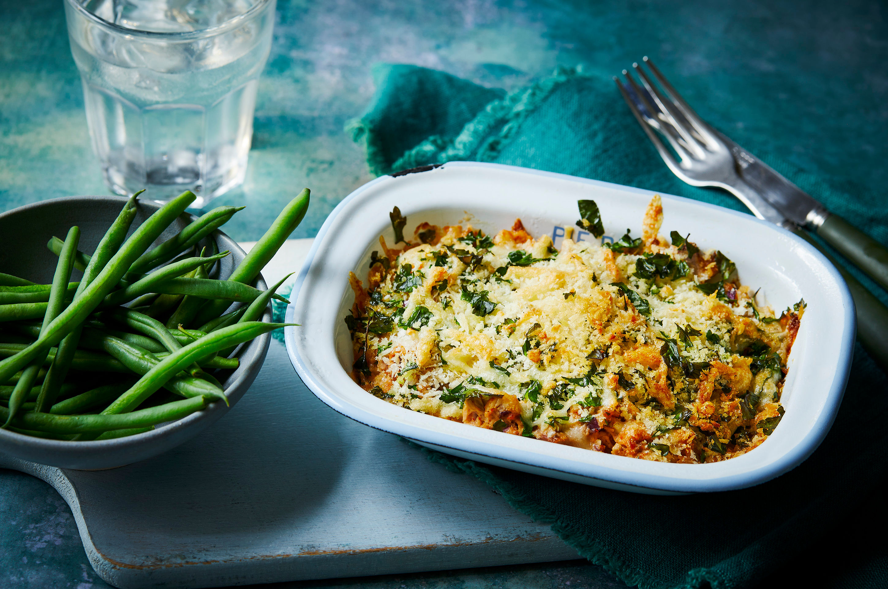 Cheesy Tuna Bake