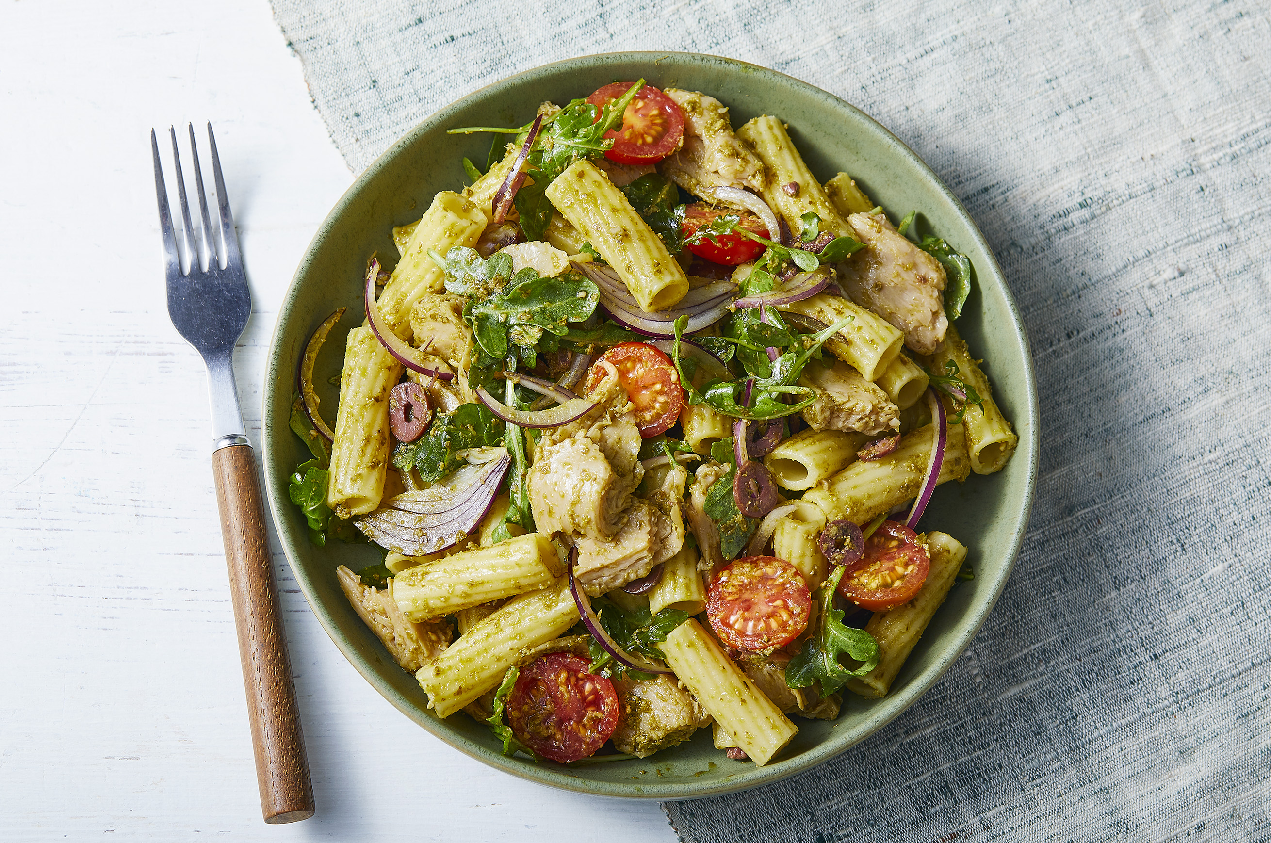 Pesto Pasta Salad 🥪