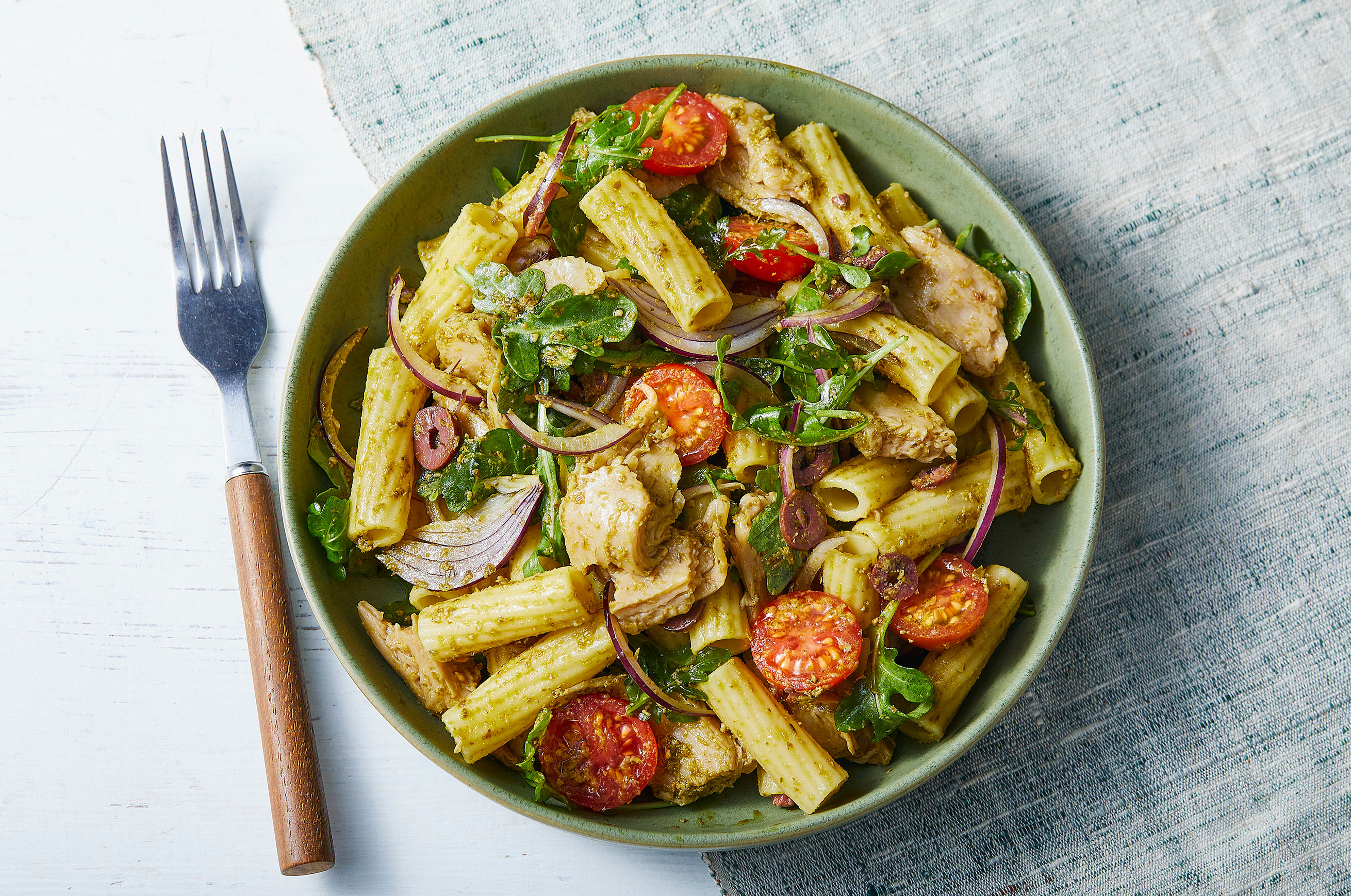 Pesto Pasta Salad 🥪