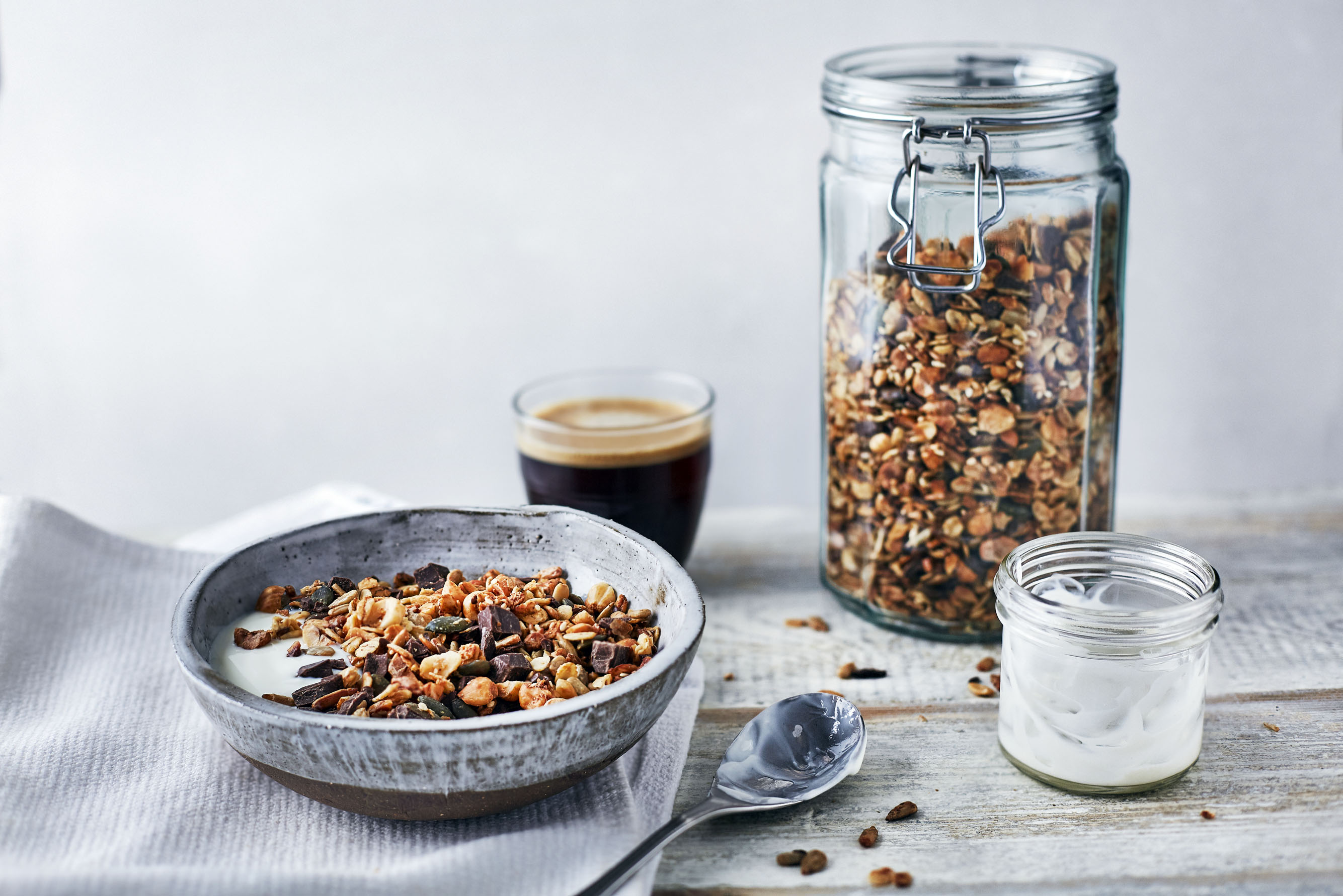 Chocolate and Hazelnut Granola