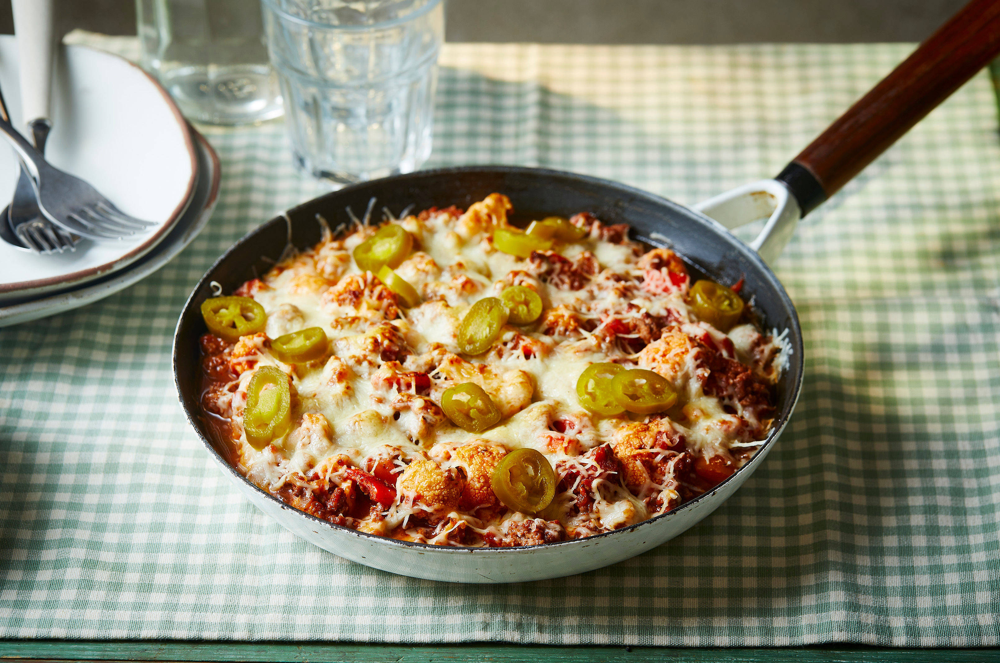 One Pan Cheesy Beef Casserole 🍳