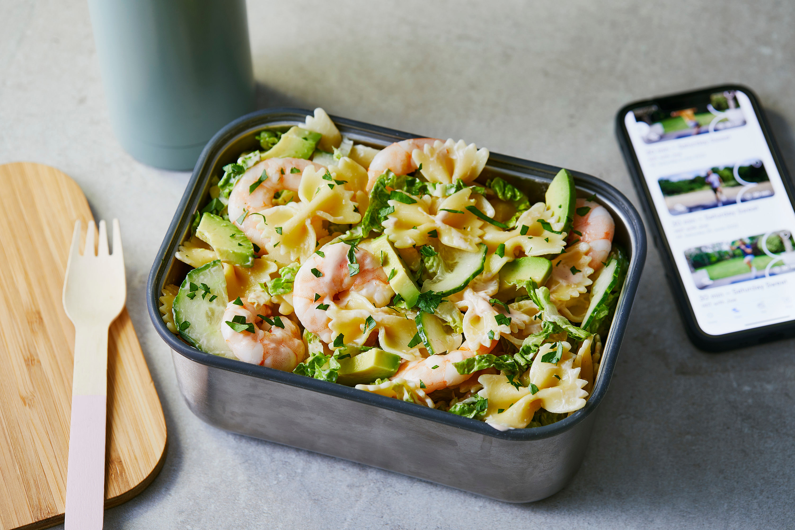 Prep Ahead Prawn Cocktail Pasta Salad π¨π»βπ³