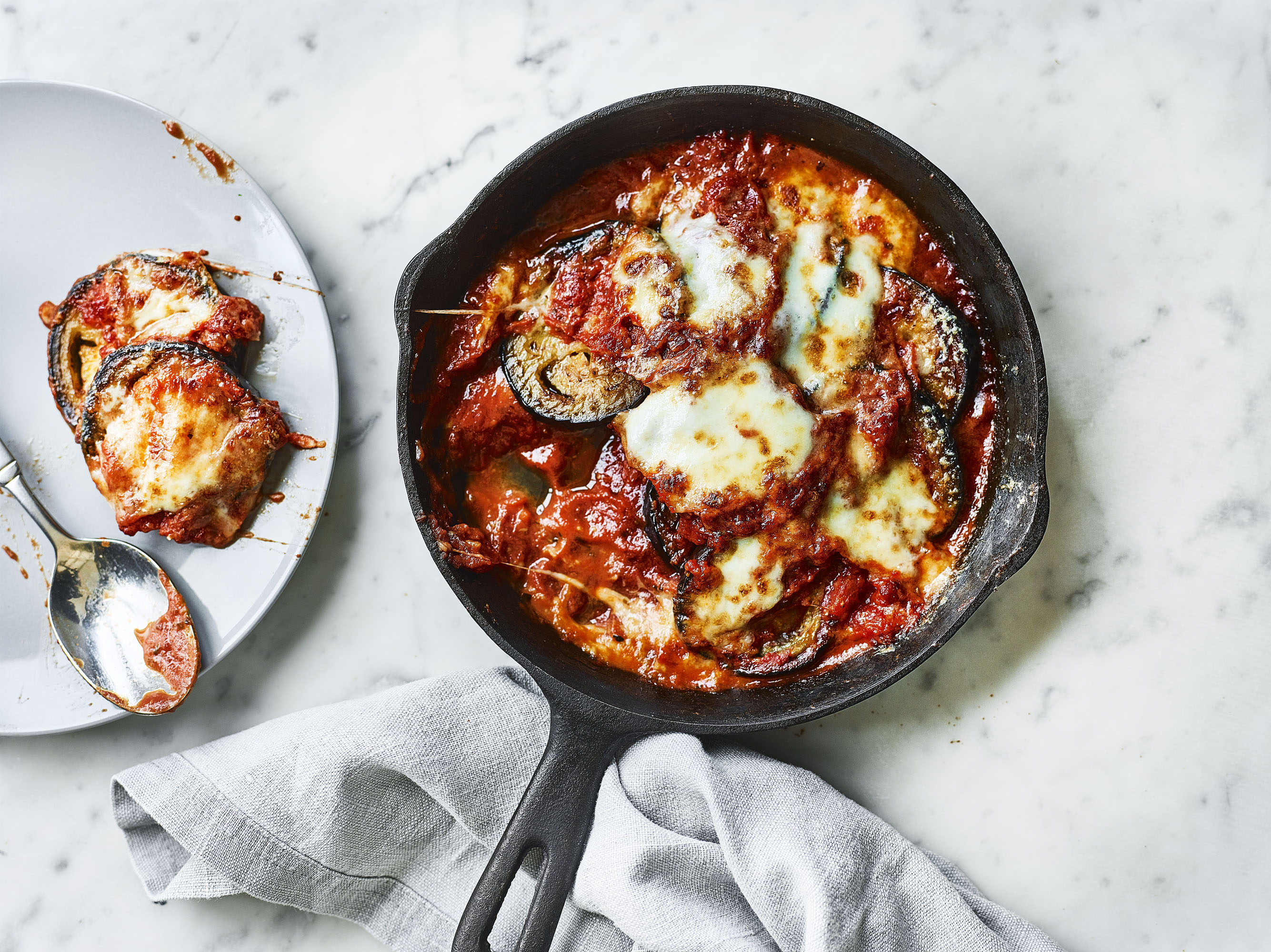 Aubergine Parmigiana