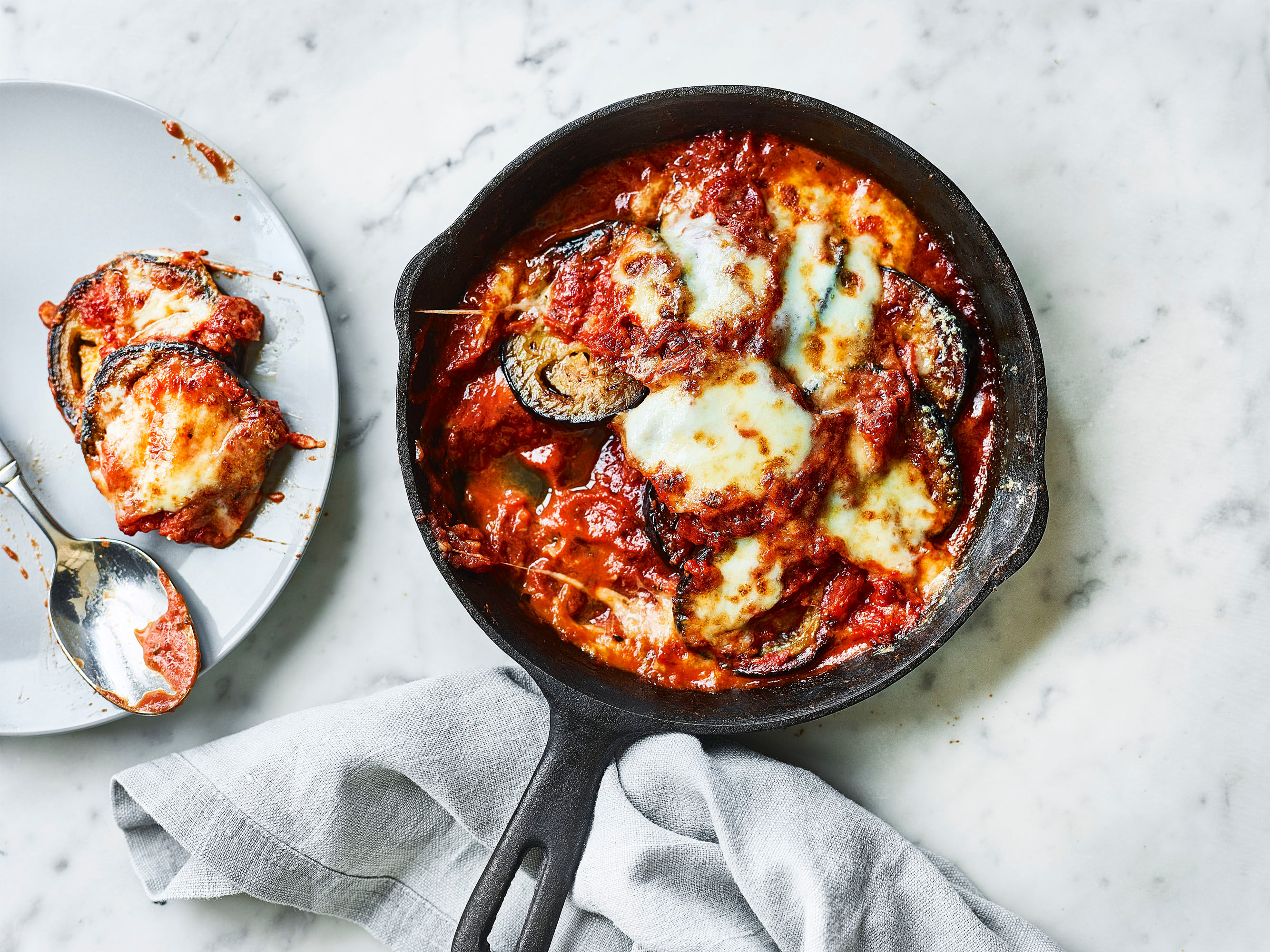 Aubergine Parmigiana