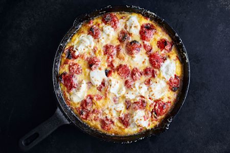 Tomato and Ricotta Frittata
