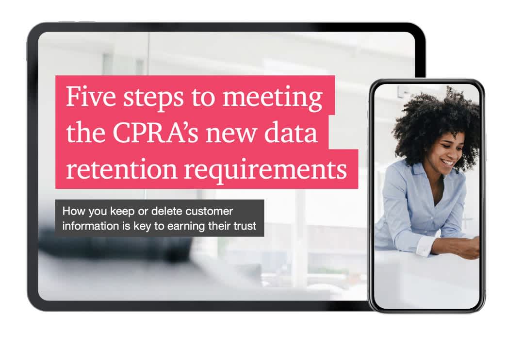 Five steps to meeting the CPRA cover
