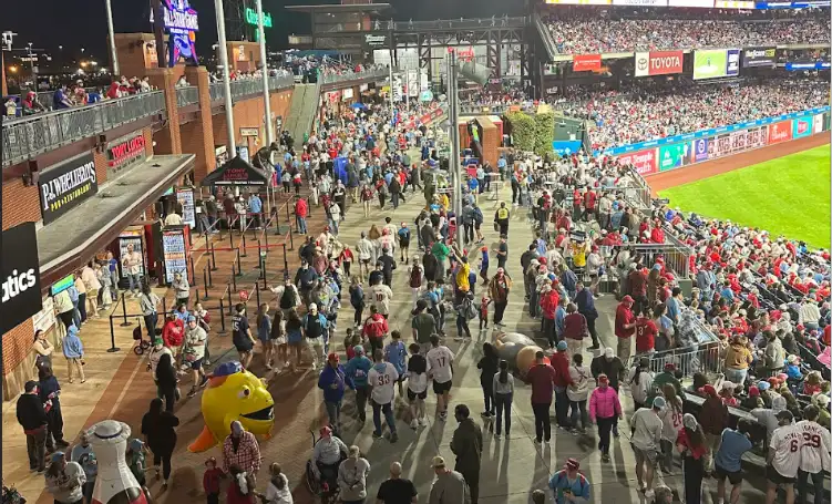 Phillies Ashburn Alley Front Row